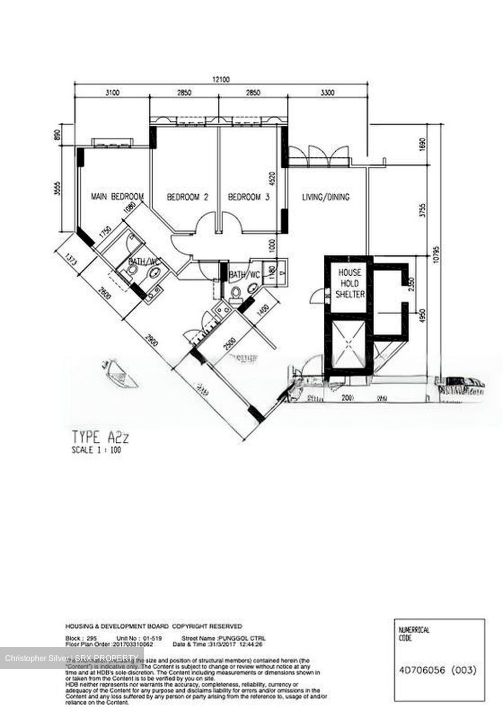 Blk 295 Punggol Grove (Punggol), HDB 4 Rooms #457406221